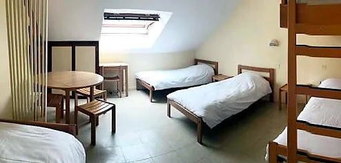Chambre du centre d'hébergement